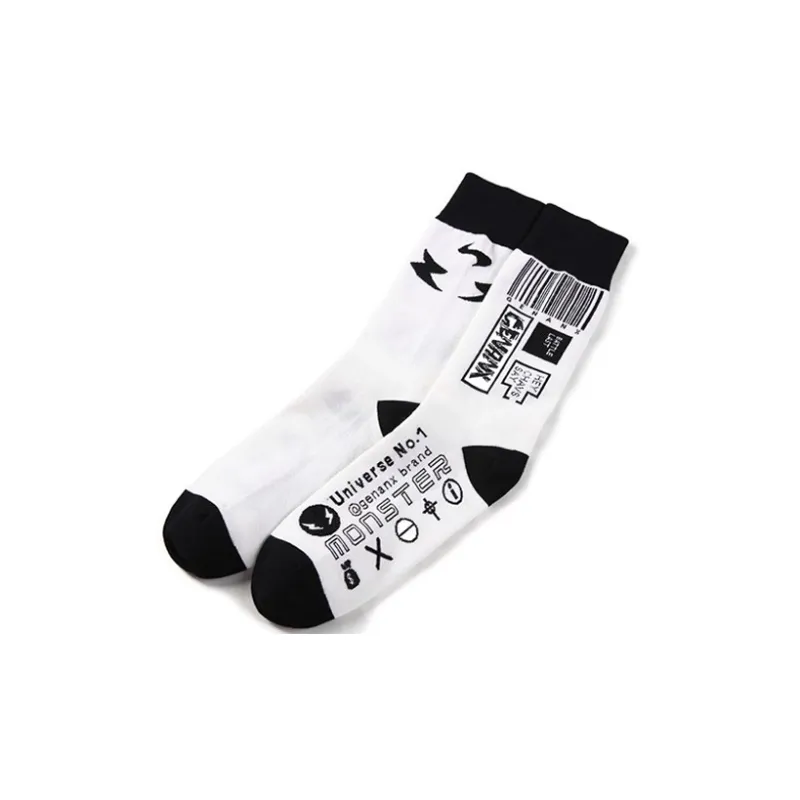 GENANX Unisex Mid Calf Socks-1