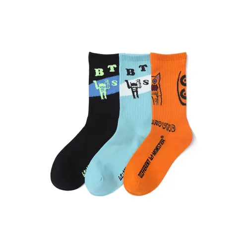 BIRDTALK Unisex Mid-Calf Socks