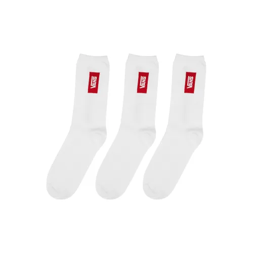 Vans Mid-Calf Socks Men's White