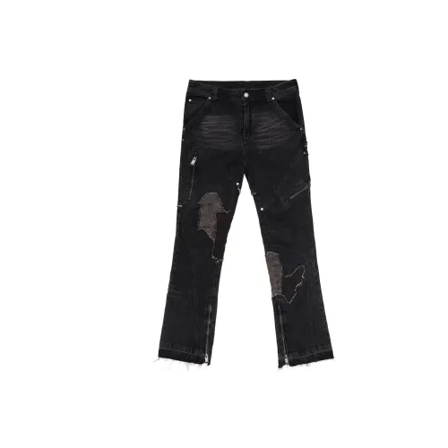 D 5 OVE Jeans Unisex Off-White Black