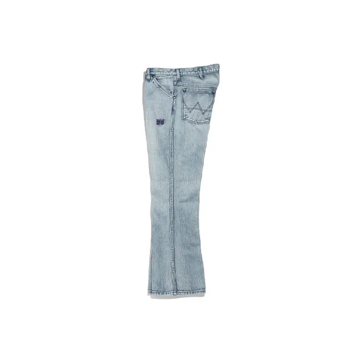 Needles Jeans Unisex Denim Blue-2