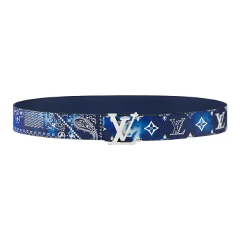 LOUIS VUITTON Lv Initials Mng Bandana 40MM Reversible Belt