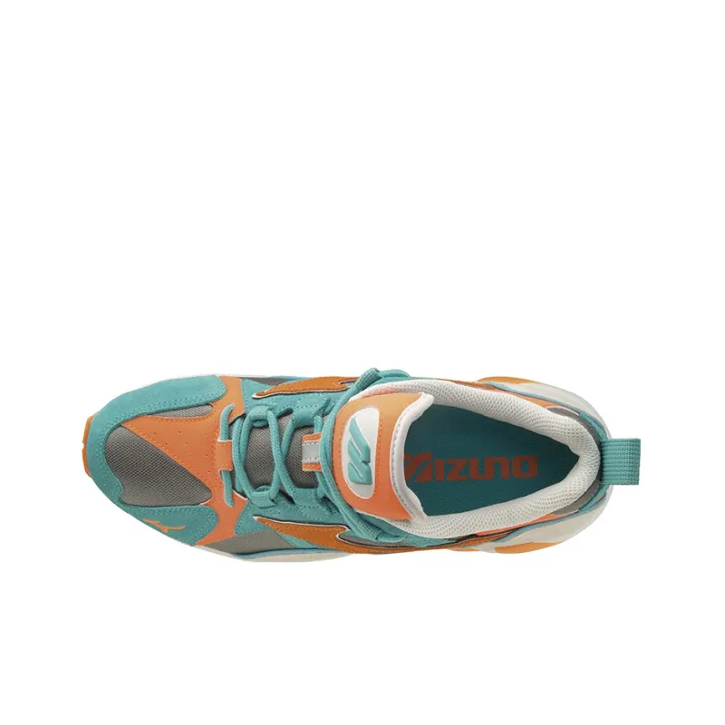 Mizuno Wave Rider 1 S 'Steel Grey Orange Clown Fish'-2
