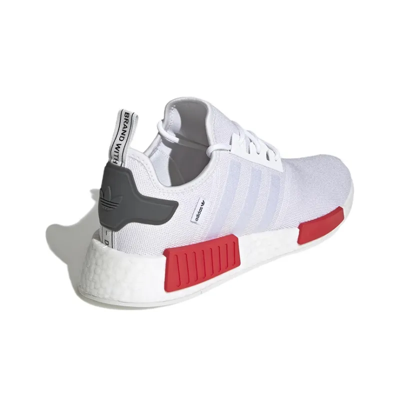 Adidas Originals Nmd R1 White Vivid Red-3