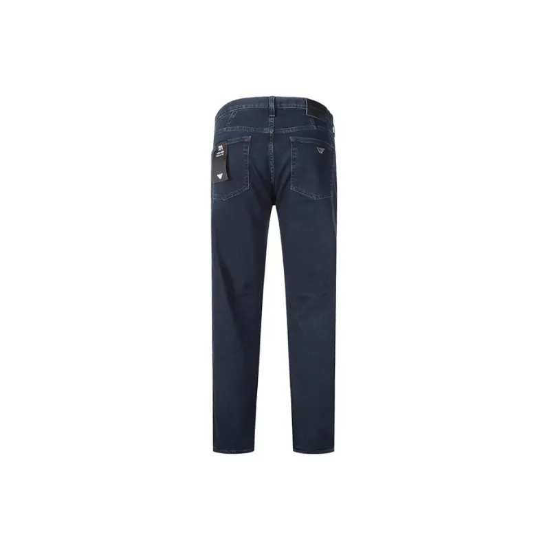 EMPORIO ARMANI SS22 Jeans Men's Denim Blue-1