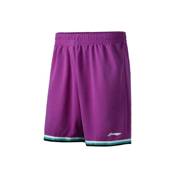 LiNing Sports Basketball Collection Casual Sportswear Men's Hyacinth Purple-4