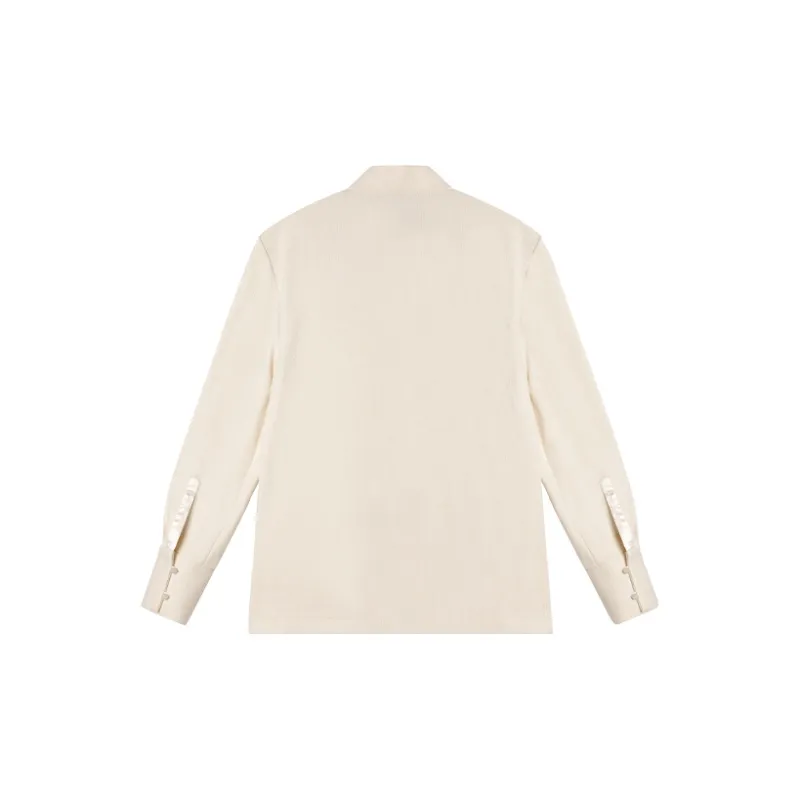 Cheng Jin Yi Bureau Jacket Men's White-1