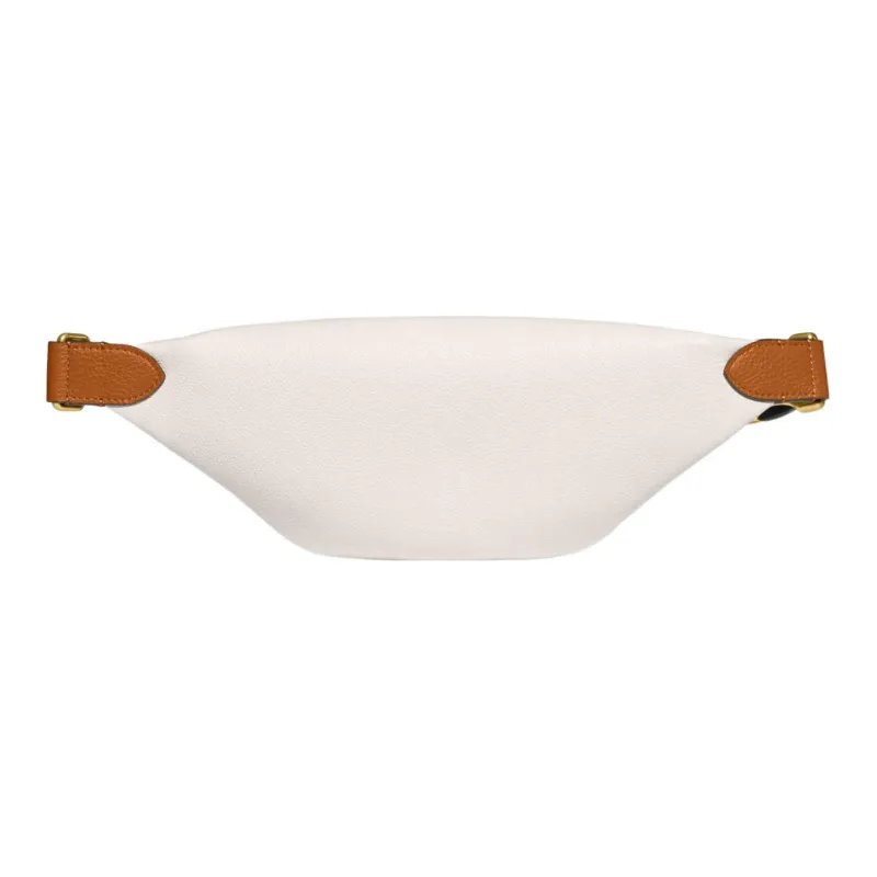 COACH Charter Leather Sling Bag, Fanny Pack Tubas Men's White-2