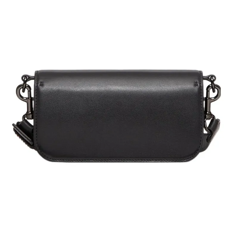 Valentino Locò Calfskin Shoulder Bag Urban Techwear Bag Shoulder Bag, Crossbody Bag Men's Black-4