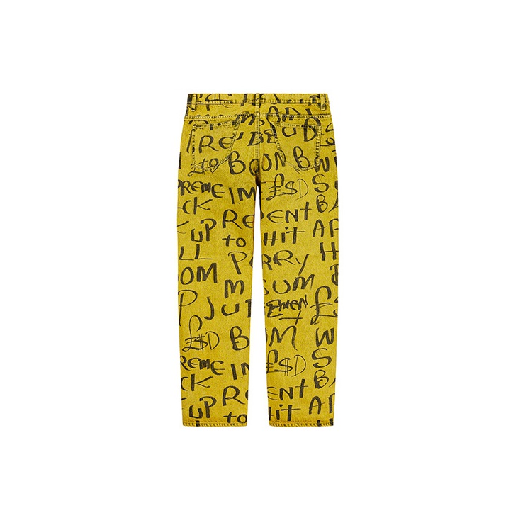 Supreme Black Ark Regular Jean - POIZON