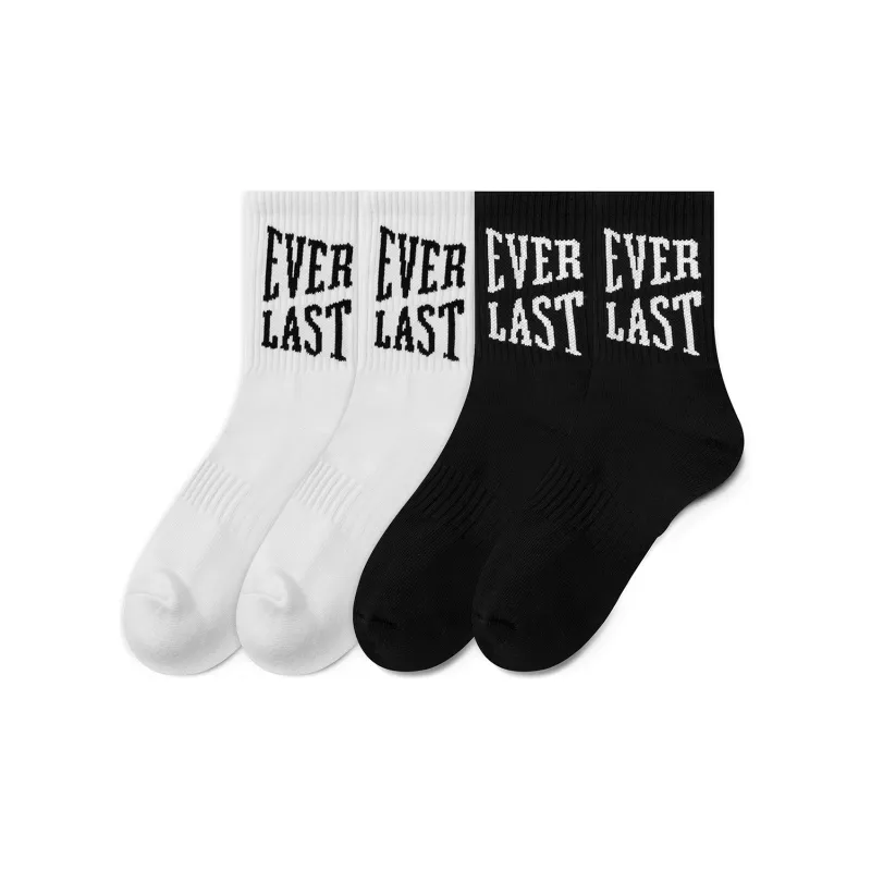 Everlast Unisex Mid-Calf Socks-2