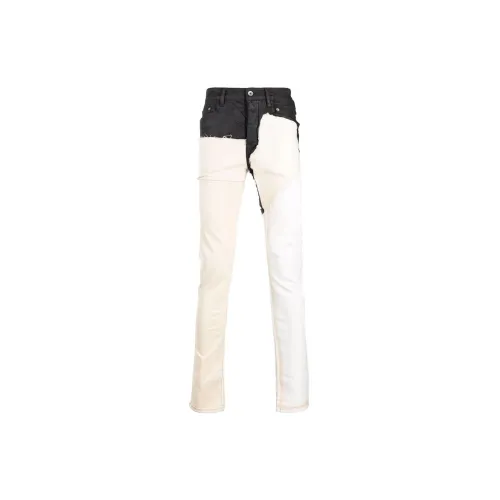 Rick Owens DRKSHDW Jeans Men White/Black