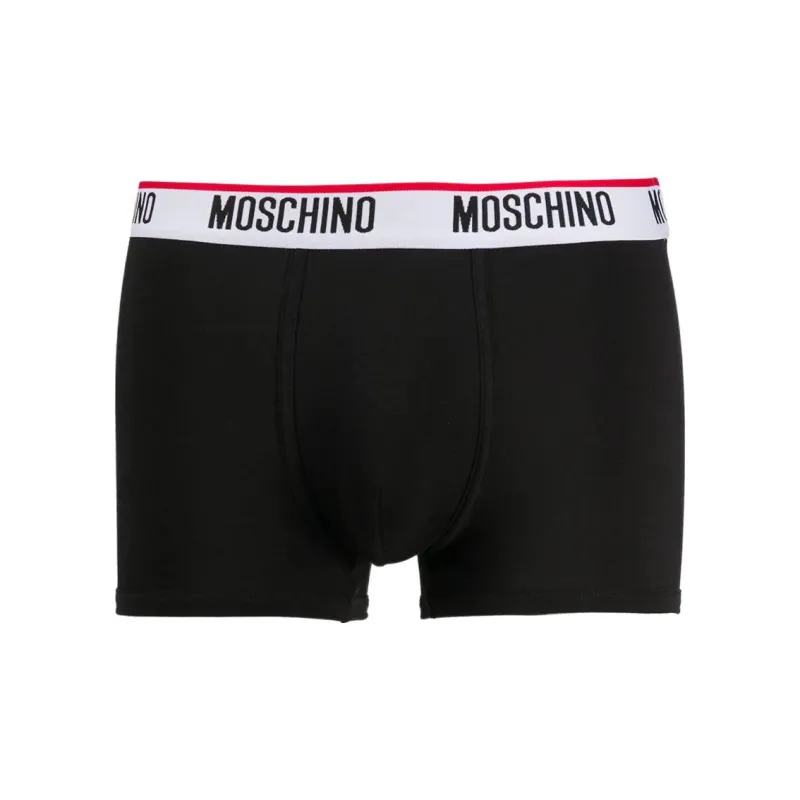 MOSCHINO Logo waistband Briefs Pack Of Two-1