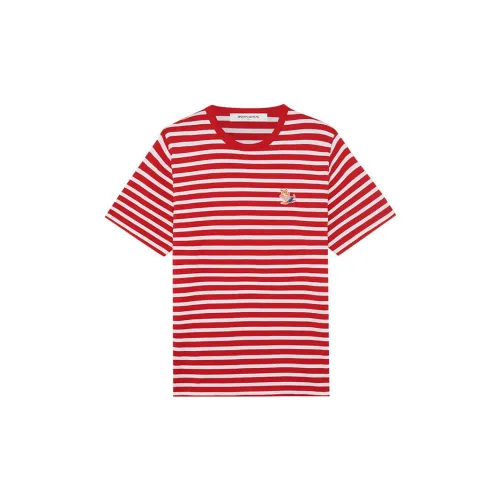 Maison Kitsune T-Shirts Men Red