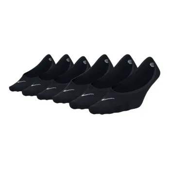 Nike Ankle Socks Unisex Combo Set 3 Pack Black