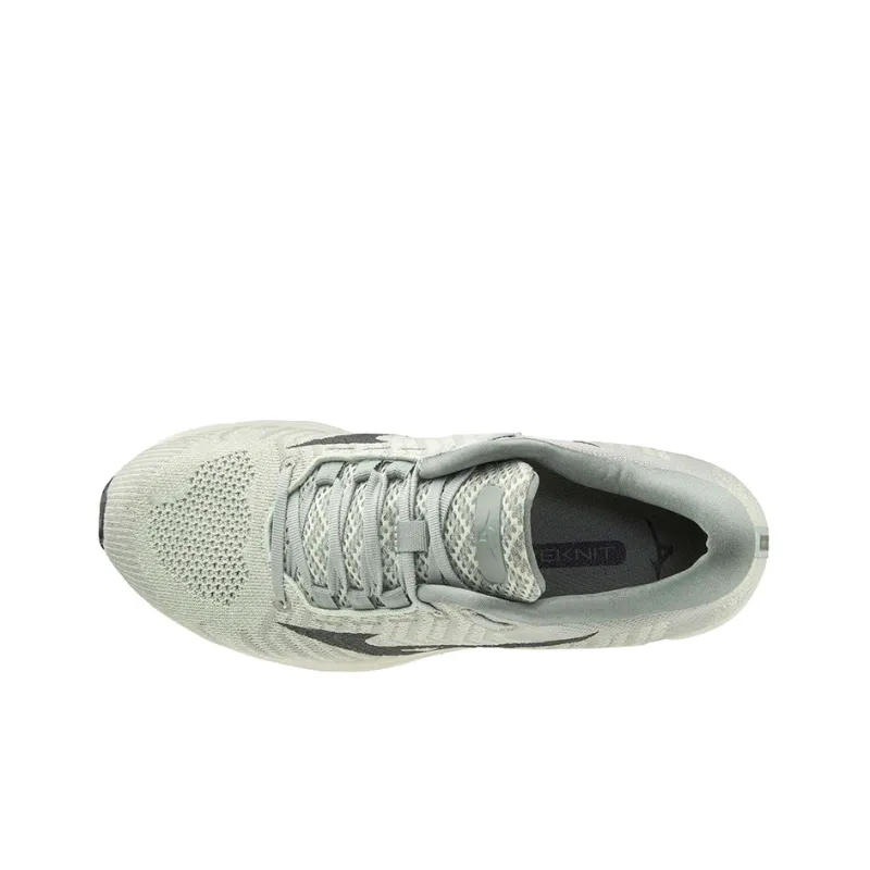 Mizuno Wave Rider Waveknit 3 Anti-Slip Wear-Resistant Low-Top Running Shoes Men's Light Green Gray-2