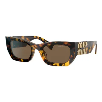MIU MIU Tortoiseshell Rectangle frame Sunglasses