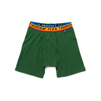 Cactus Plant Flea Market Wednesday Flea Boxer Brief Green