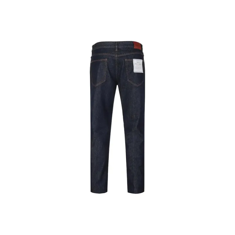 Zzegna SS22 Jeans Men's Dark Blue-1