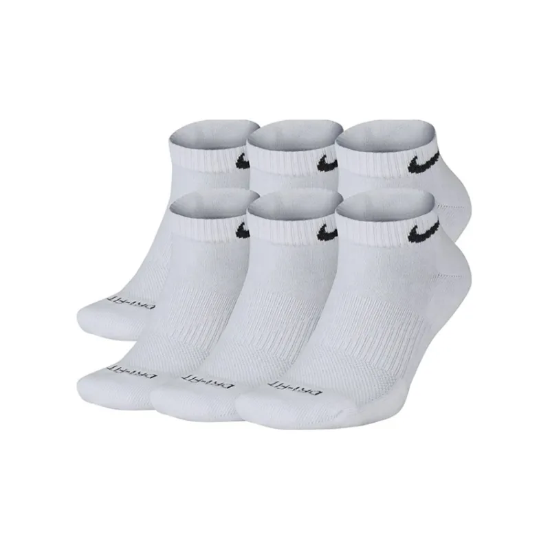 Nike Ankle Socks Men's 6 Pack White-0