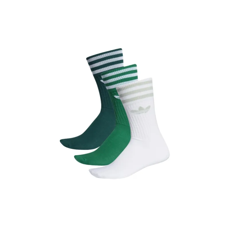 Adidas Originals Mid Calf Socks Unisex 3 Pack-0