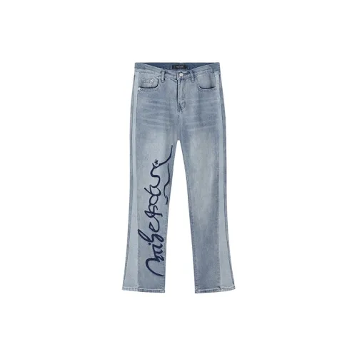 A Chock Jeans Unisex Blue