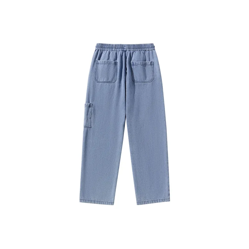 The Secret Order Of The Teddy Bear Straight Jeans Unisex-1
