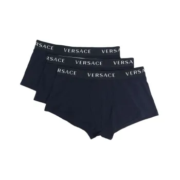 VERSACE Underpants Men's 1 Set 3 Pack Blue