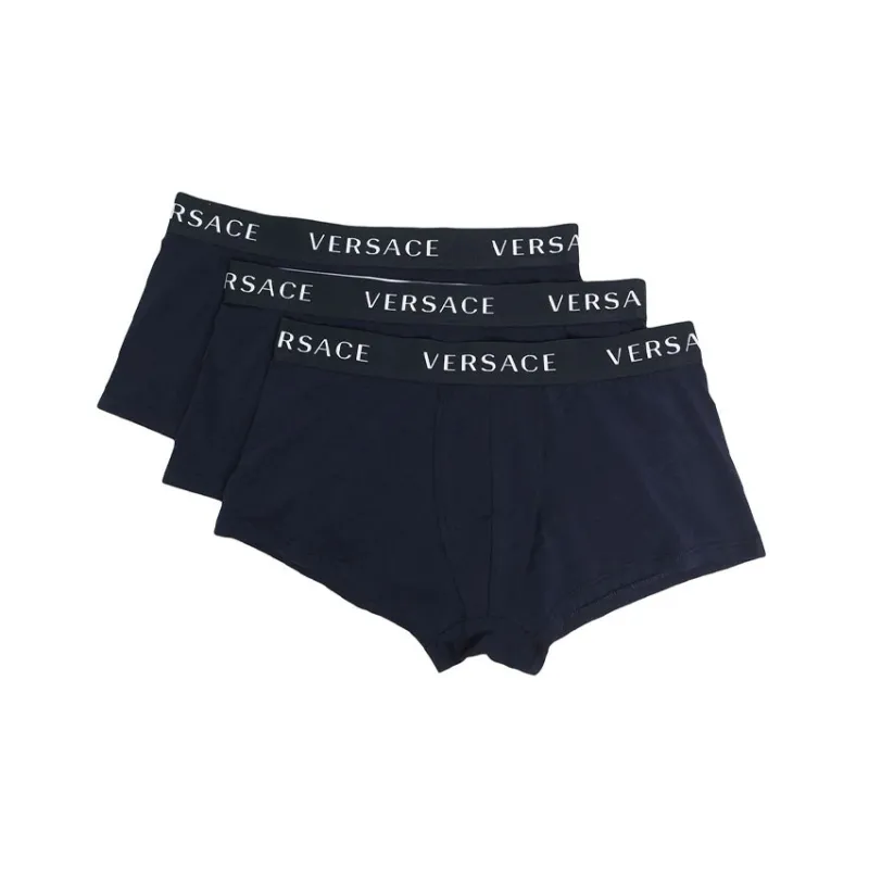 VERSACE Underpants Men's 1 Set 3 Pack Blue-0