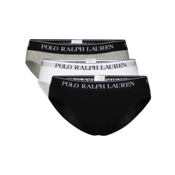 Polo Ralph Lauren Logo Band Three-Pack Briefs