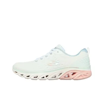 Skechers Glide step Sport Casual Shoes Women's Low Top White/Pink