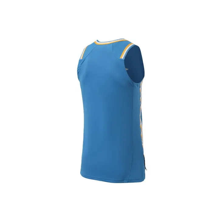 LiNing Sports Basketball Collection Basketball Suit Men's Beijing Blue-3