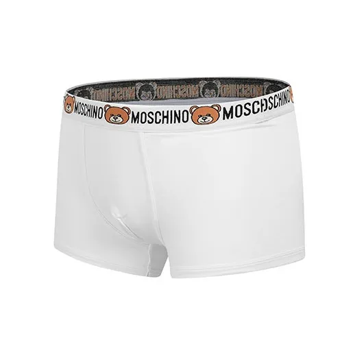MOSCHINO Men's Underwear SS20 Logo Series Panties White-2