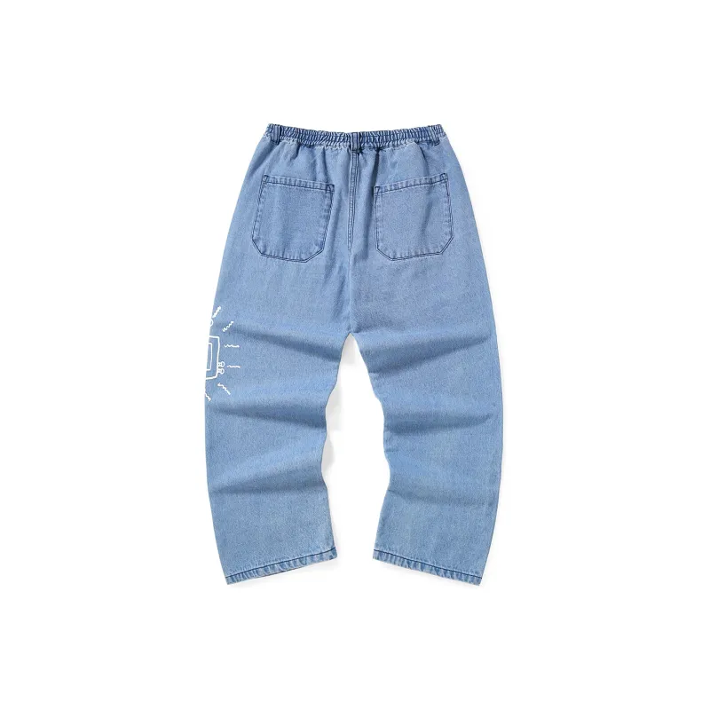TVX Straight Jeans Unisex Denim Blue-1