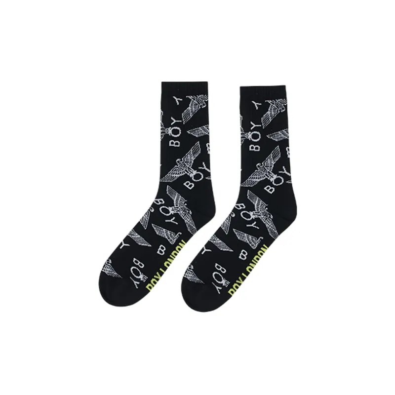 Boy London Unisex Knee-high Socks-1