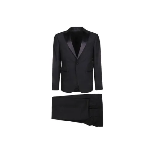 Zzegna Business Suits Men Black