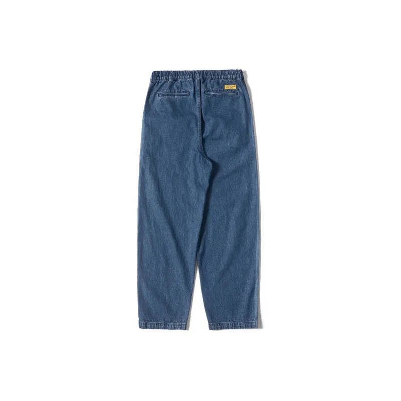 DAKYAM Straight Moderate Jeans Unisex Denim Blue-1