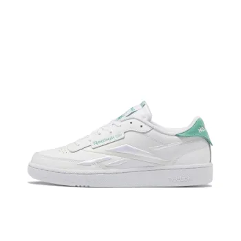 Reebok Club C 85 Cozy Wear resistant Skateboarding Shoes Unisex White