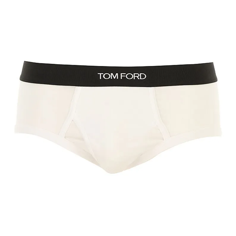 TOM FORD Pack Of Two Logo Waistband Briefs-1