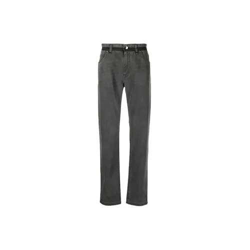 FENDI Jeans Men Gray