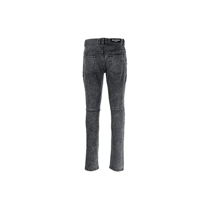 BALMAIN Jeans Men Black-1