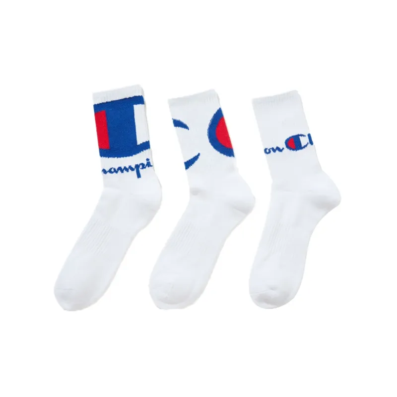 Champion Unisex Mid Calf Socks-0