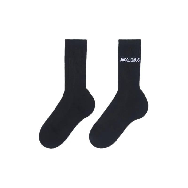Jacquemus Les Chaussettes Socks 'Black'-0