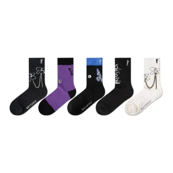 TOOCI Unisex Mid Calf Socks