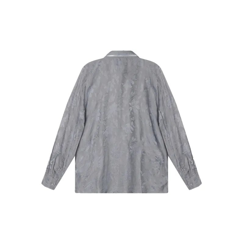 Cheng Jin Yi Bureau Shirts Unisex Gray-1