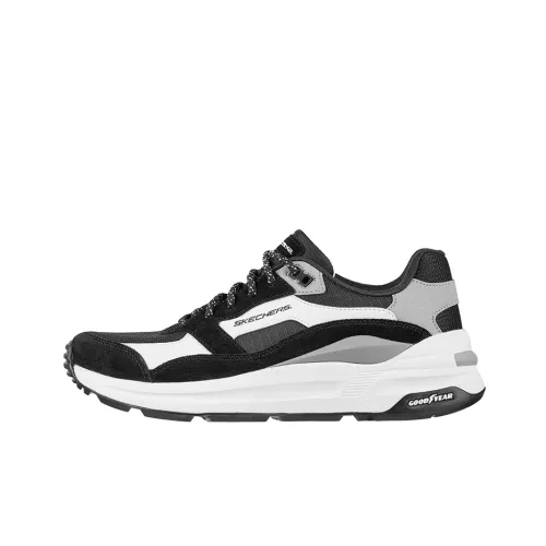 Skechers Global Jogger Casual Shoes Women's Low-Top Black/White