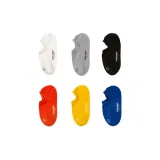 1 Set 6 Pack (Black/White/Gray/Yellow/Orange/Royal Blue)