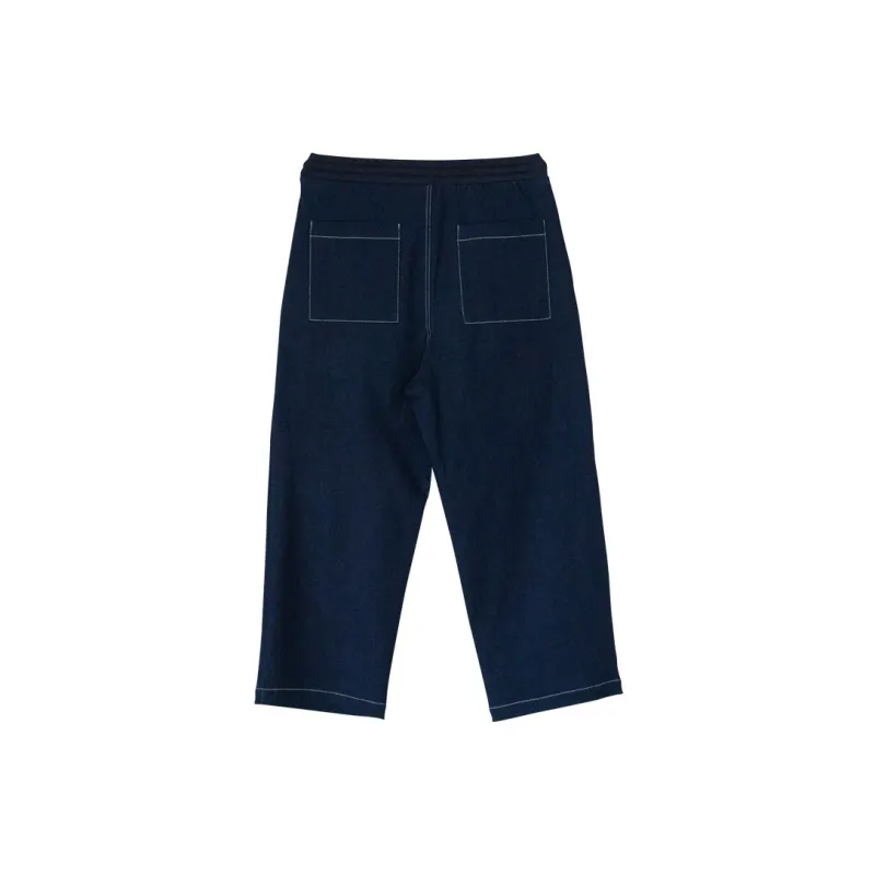 Corade Straight Jeans Unisex Navy Blue-1