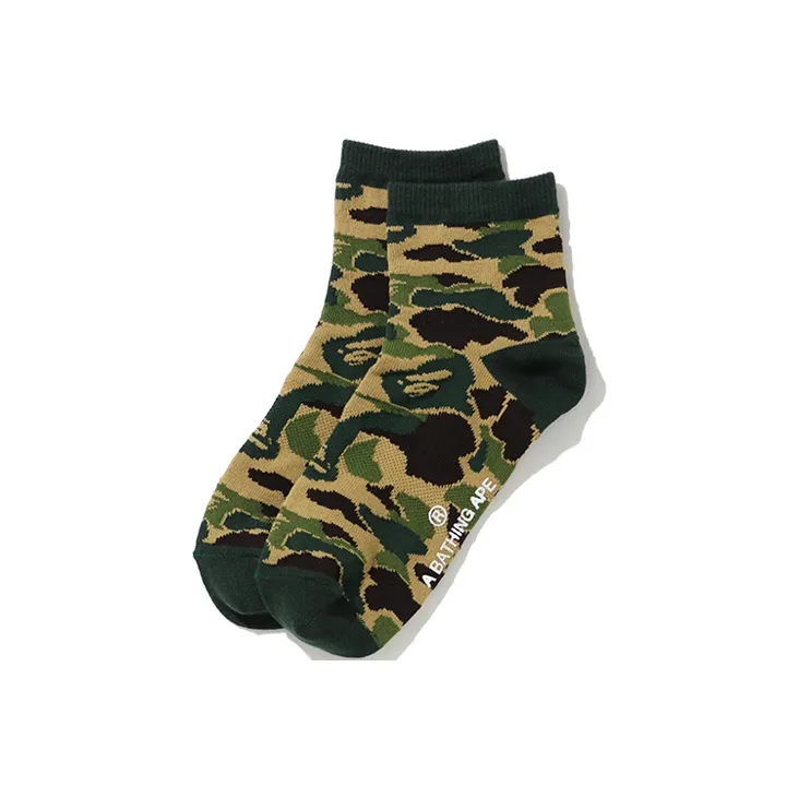 A BATHING APE Unisex Socks-2