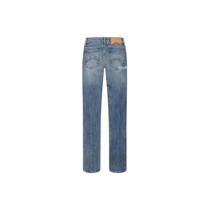 RHUDE X McLaren Denim Embroidered Jean-1